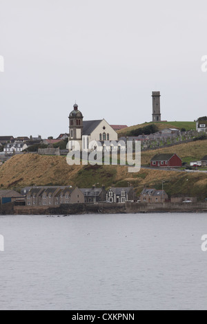 Église de doune et War Memorial macduff ecosse septembre 2012 Banque D'Images