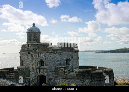 Château St Mawes Cornwall UK Banque D'Images