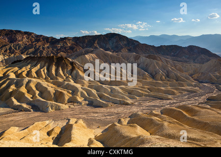 Death Valley National Park, Californie, Zabriskie Point Banque D'Images