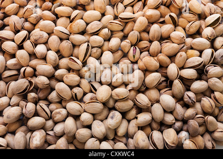 Beaucoup de pistaches, peut être utilisé comme arrière-plan Banque D'Images