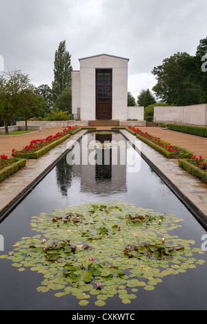 Cimetière Américain de Madingley Cambridge en Angleterre, Royaume-Uni Banque D'Images