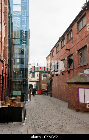 Variétés de Leeds City Music Hall,à Swan Street, Leeds. Banque D'Images