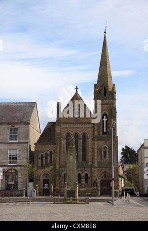 Place du Château, Caernarfon, Gwynedd, au nord du Pays de Galles, Pays de Galles, Royaume-Uni, Europe Banque D'Images