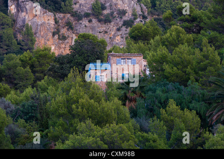 La Tramuntana est côte nord-ouest de Majorque Banque D'Images