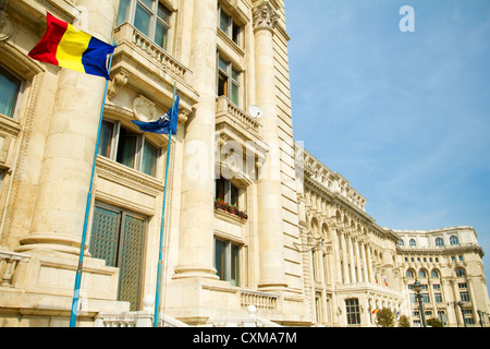Palais du Parlement de Bucarest, Roumanie Banque D'Images