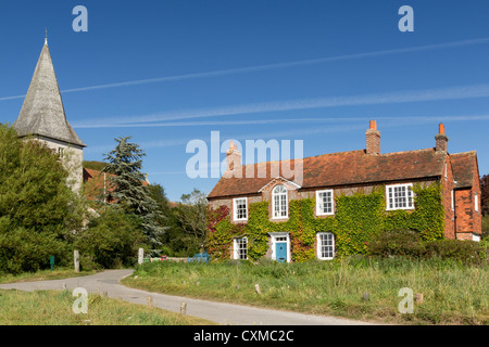 Le village pittoresque de Bosham West Sussex, England UK Banque D'Images