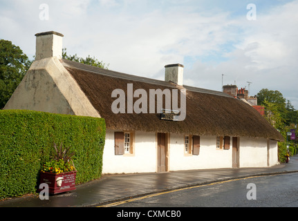 Le berceau de poète écossais Robert Burns à Murdoch's Lone, Alloway. Ayr. 8604 SCO Banque D'Images