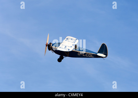 Comper CLA7 Réplique rapide G-LCGL en vol Banque D'Images
