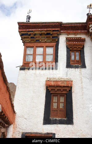 Le monastère de Likir, Jammu-et-Cachemire, l'Inde Banque D'Images