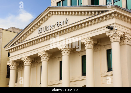 Ulster Bank building dans Donegall Square, Belfast City, comté d'Antrim, en Irlande du Nord, Royaume-Uni Banque D'Images