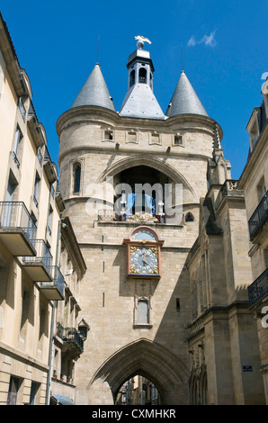 Bell Tower, la Grosse Cloche, Bordeaux, France, Europe Banque D'Images