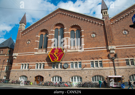 La gare ferroviaire de Hovedbanegård Danemark Copenhague Europe Banque D'Images