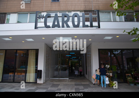 Caroli shopping et complexe restaurant centre de Malmö city comté de Västerbotten Suède Europe Banque D'Images