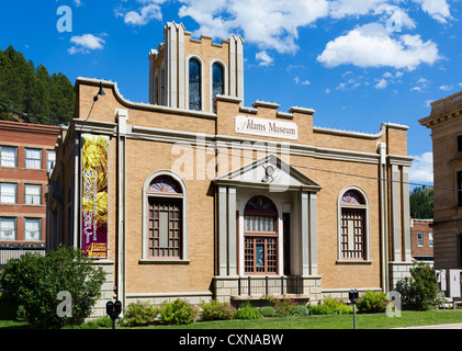 Adams Museum de la ville historique de Deadwood, Dakota du Sud, USA Banque D'Images