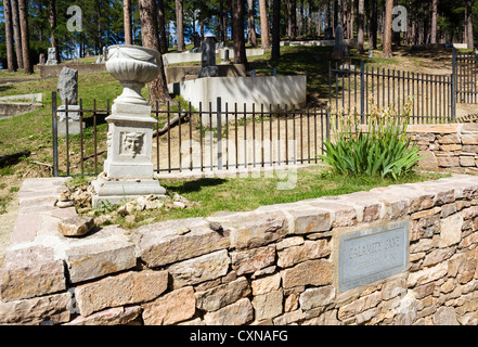 Tombe de Calamity Jane dans la région de Mount Moriah Cemetery, Deadwood, Dakota du Sud, USA Banque D'Images