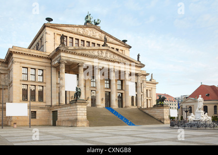 Salle de concert dans la Gendarmenmarkt à Berlin Banque D'Images