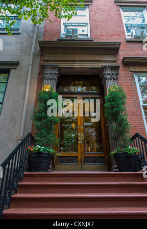 New York City, NY, USA, First Office of GMHC, ancien «gay Men's Health Clinic», et maintenant, Bed & Breakfast Hôtel, hôtel branché, extérieur, logement Banque D'Images