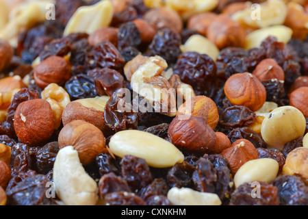 Mélanges de noix et fruits secs Banque D'Images