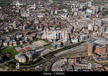 Vue aérienne de Leeds du sud ouest Banque D'Images