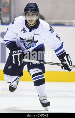 (Lhjmq) hockey LHJMQ Océanic de Rimouski sur photo de profil Anthony DeLuca Banque D'Images