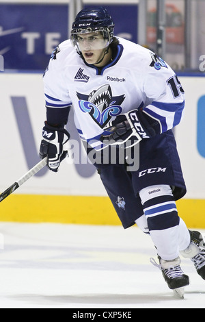(Lhjmq) hockey LHJMQ Océanic de Rimouski sur photo de profil Anthony DeLuca Banque D'Images
