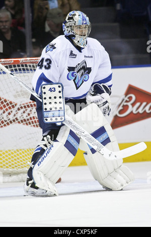 (Lhjmq) hockey LHJMQ Océanic de Rimouski sur photo de profil Carl Hozjan Banque D'Images