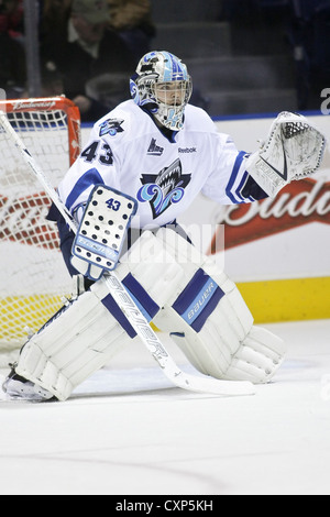 (Lhjmq) hockey LHJMQ Océanic de Rimouski sur photo de profil Carl Hozjan Banque D'Images