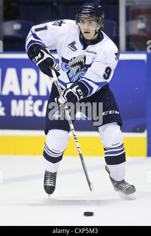 (Lhjmq) hockey LHJMQ Océanic de Rimouski sur photo de profil Charles-Eric Legare Banque D'Images