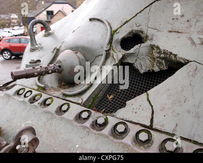 M4A1 Sherman à La Roche-en-Ardenne Banque D'Images