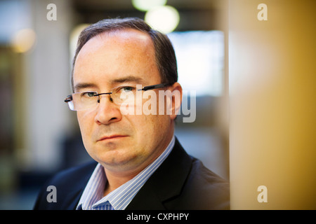 Vandas, Tomas, candidat à l'élection présidentielle de 2013 élection directe. (CTK Photo/Martin Sterba, René Fluger) Banque D'Images