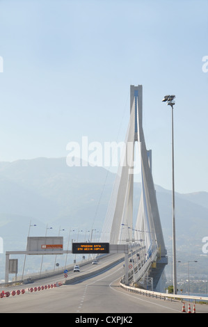 Pont de Rion-Antirion, Grèce Banque D'Images