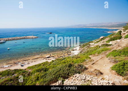 Marina Agios Georgios, région de Paphos, Chypre Banque D'Images