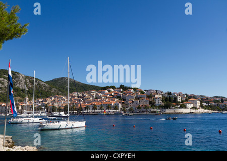 Des images de l'ile de Hvar, Croatie Banque D'Images