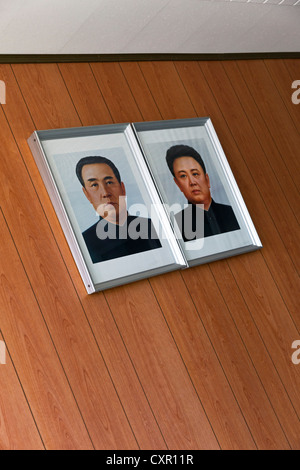Peuples démocratique République populaire démocratique de Corée (RPDC), la Corée du Nord, Wonsan, Camp d'Sondowon Banque D'Images