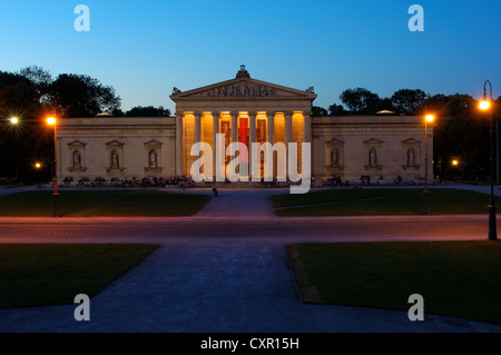 Glyptothèque de Munich, Koenigsplatz,, King's Square, Bavière, Allemagne. Banque D'Images