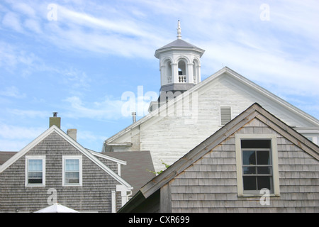 La coupole de la bibliothèque municipale à Provincetown, Massachusetts Banque D'Images