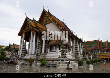 Wat Suthat Thepwararam Ratchaworamahaviharn, Bangkok, Thailande, Asie Banque D'Images