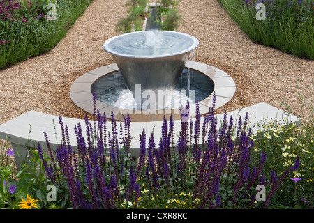 Un match parfait jardin conçu par Harry's Gold Bronze étoiles Tatton Park RHS Flower Show 2012 Banque D'Images
