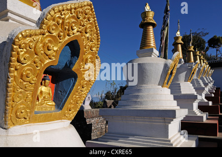 Namobuddha Temple, Vallée de Katmandou, UNESCO World Heritage Site, Népal, Asie Banque D'Images