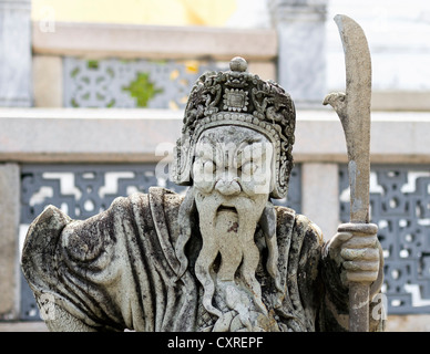 Guardian figure, Royal Grand Palace, Bangkok, capitale de la Thaïlande, en Asie du Sud-Est, l'Asie Banque D'Images