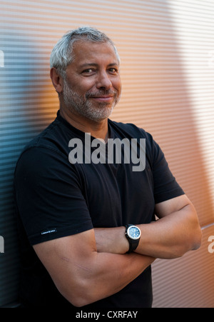 L'acteur et ancien joueur de football professionnel Jimmy Hartwig lors d'un photocall à Ismaning, près de Munich, Bavaria, Germany, Europe Banque D'Images