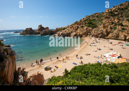 Li Cossi beach, Costa Paradiso, Sardaigne, Italie, Europe Banque D'Images