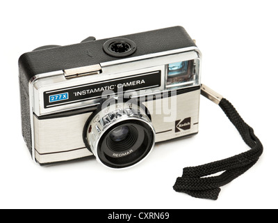 Fin des années 70, Kodak Instamatic 277X point-and-shoot appareil photo Banque D'Images
