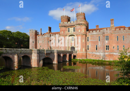 Château Herstmonceux, East Sussex England GB UK Banque D'Images