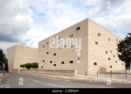 Nouvelle synagogue de Dresde, Saxe, Allemagne, Europe, PublicGround Banque D'Images