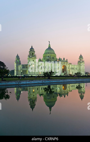 Queen Victoria Memorial Museum, Calcutta, Kolkata, Bengale occidental, Inde, Asie Banque D'Images