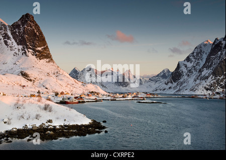 Reine, île de Moskenesøya, Moskenesoya, îles Lofoten, Norvège du Nord, Norvège, Europe Banque D'Images