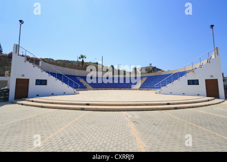 Terrain de sport de Kato Pyrgos, région de Paphos, Chypre Banque D'Images