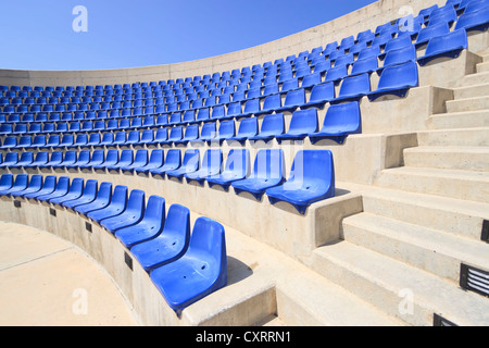 Terrain de sport de Kato Pyrgos, région de Paphos, Chypre Banque D'Images