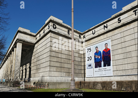 Haus der Kunst art museum, Munich, Bavaria, Germany, Europe Banque D'Images